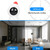 YT43 2 Million Pixels HD Wireless Indoor Home Little Red Riding Hood Camera, Support Motion Detection & Infrared Night Vision & Micro SD Card(EU Plug)