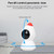 YT43 2 Million Pixels HD Wireless Indoor Home Little Red Riding Hood Camera, Support Motion Detection & Infrared Night Vision & Micro SD Card(EU Plug)