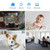 YT43 2 Million Pixels HD Wireless Indoor Home Little Red Riding Hood Camera, Support Motion Detection & Infrared Night Vision & Micro SD Card(EU Plug)