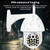 QX17 2 Million Pixels WiFi High-definition Surveillance Camera Outdoor Dome Camera, Support Night Vision & Two-way Voice & Motion Detection(EU Plug)