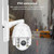 QX2 4G (US Version) 1080P HD 360 Degrees Panoramic Day and Night Full-color IP66 Waterproof Smart Camera, Support Motion Detection / Two-way Voice / TF Card, US Plug