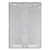 Battery Back Housing Cover for iPad Pro 12.9 inch 2017 A1671 A1821 (4G Version)(Silver)