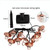 4m 10LEDs Solar Outdoor Corridor Light String IP65 Iron Festival Decoration String Lights