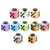3 PCS Cube Decompression Toys For Adults & Children Unlimited Dice Vent Toys, Colour: Leopard