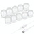 LED Mirror Front Lamp USB Adjustable Brightness Makeup Fill Light Bulbs, Power source: 10 LEDs