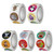 2 PCS Kindergarten Children Cartoon Animal Stickers Gift Packaging Bag Sealing Stickers, Size: 25mm 500 / Rolls(C88)