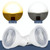 LED Light Cup 2835 Patch Energy-Saving Bulb Plastic Clad Aluminum Light Cup, Power: 5W 6Beads(GU10 Transparent Cover (Cold Light)) LED Light Cup 2835 Patch Energy-Saving Bulb Plastic Clad Aluminum Light Cup, Power: 5W 6Beads(GU10 Transparent Cover (Cold Light))