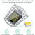 Waterproof Plant Lamp LED Natural White Folding Fill Light Full Spectroscopy Plant Growth Lamp, Power: E27 216 Beads
