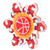 Fidget Spinner Toy Stress Reducer Anti-Anxiety Toy (Red)