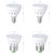4 PCS LED Plant Growth Lamp Red Blue Spectrum Plant Fill Light, Power: E14 48 Beads