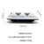 2 PCS Bar Whiskey Silicone Ice Tray Mold, Specification: Rabbit Funnel(Black)