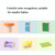 Onshine Pretend Play Scene DIY Role Playing Wooden Furniture Accessories, Style: Kitchen
