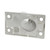 Thicken 316 Stainless Steel 60-Degree Square Tube Base Marine Boat Hardwares, Specifications: 25mm