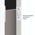 10 PCS Punch-Free Invisible Cabinet Door Magnetic Suction Launcher Door Suction Double Magnet Sliding Door Suction(Black)