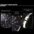 YAZOLE 308 Luminous Quartz Watch Men Watch(Black Tray Black Belt)