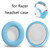 2 PCS Headphone Sponge Case For Razer Standard, Colour: Protein (Light Gray)