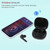 HOPESTAR S12 Bluetooth 5.0 True Wireless Bluetooth Earphone (Black)