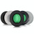 2 PCS Headset Sponge Case For Razer BlackShark V2/V2X/V2SE, Colour: Ellipse(Black Net Black Bottom)