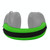 2 PCS Headset Sponge Case For Razer BlackShark V2/V2X/V2SE, Colour: Head Beam Protective Cover(Green)