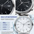 YAZOLE 502 Arabic Numerals Men Business Watch Fashion Quartz Watch(Silver Shell White Tray Brown Belt)
