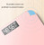 Mini Electronic Scale Home Weighing Scale Charging Stlye(Lines Rose Gold)