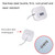 2 PCS Multi-Function Children'S Safety Lock Home Baby Protective Password Lock(FQ1 White)