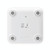 8066 Smart Body Fat Electronic Scale Home Bluetooth Weight Scale, Colour: Charging Style(White)