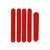 5 PCS Scooter Stickers Reflective Cursor Scooter Mudguard Reflective Sticker For Ninebot ES1 (Red)
