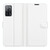 For OPPO A55 5G Litchi Texture Horizontal Flip Protective Case with Holder & Card Slots & Wallet(White)