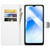 For OPPO A55 5G Litchi Texture Horizontal Flip Protective Case with Holder & Card Slots & Wallet(White)