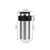 2 PCS Rubber Anti-Collision Door Gear Punching Stainless Steel Round Door Resistant Home Floor-Shaped Cylindrical Door Touch, Specification: 80mm With Plastic Head Punch