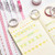 3 Sets Hand Account Sticker Cute Girl Salt Hand Account Decoration Tape Diy Sticker Set(Coffee House)