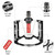 1pair WEST BIKING YP0802083 Mountain Bike Aluminum Alloy Pedal Lightweight Bearing Foot Pedal(Black)