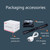 Smart Sensor Outdoor USB Headlight LED Portable Strong Light Night Running Headlight, Colour: White 3W 100LM
