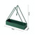 2 PCS Simple Hangable Wrought Iron Mosquito Coil Holder Portable Fireproof Mosquito Coil Tray Incense Burner Ornaments Triangle ( Ink Green)