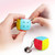 2 PCS Mini Keychain Magic Cube Decompression Toy Second-order Keychain