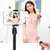 4 PCS Desktop Stand Mobile Phone Tablet Live Broadcast Stand Telescopic Disc Stand, Colour: Green