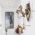 Retro Vintage Style Animal Doorbell Metal Iron Bell Wind Chimes Hanging Ornament(Horse)