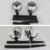 2 PCS Light Control Solar Lawn Lamp Outdoor Garden Lights(Warm Light)