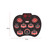 Hand Roll Electronical Drum Desktop Charging Audio Speaker DTX Game Folding Strike Board(WG802 Classic Type)