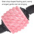Foam Shaft Muscle Massage Roller Yoga Roller Fitness Supplies(Water-drop Type Classic Black)