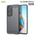 For Huawei P50 Pro MOFI Gentleness Series Brushed Texture Carbon Fiber Soft TPU Case(Gray)