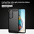 For Huawei P50 Pro MOFI Gentleness Series Brushed Texture Carbon Fiber Soft TPU Case(Gray)