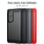 For Huawei P50 Pro MOFI Gentleness Series Brushed Texture Carbon Fiber Soft TPU Case(Gray)