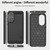 For Huawei P50 Pro MOFI Gentleness Series Brushed Texture Carbon Fiber Soft TPU Case(Blue)