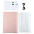 AM10S Detachable Bluetooth Backlight Keyboard Ultrathin Horizontal Flip Leather Tablet Case with Holder for Lenovo M10 Plus 10.3 inch X606F(Rose Gold)