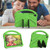 For Lenovo Tab M10 HD 2020 X306X EVA Flat Anti Falling Protective Case Shell with Holder(Green)