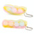 3 Pairs  Decompression Finger Bubble Fan Keychain Pressed Venting Finger Squeezed Toys 3 Pairs  Decompression Finger Bubble Fan Keychain Pressed Venting Finger Squeezed Toys