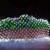 4x6m 672 LEDs Waterproof Fishing Net Lights Curtain String Lights Fairy Wedding Party Holiday Decoration Lamps 220V, EU Plug(White Light)