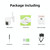 QX18 1080P HD WiFi IP Camera, Support Night Vision & Motion Detection & Two Way Audio & TF Card, EU Plug